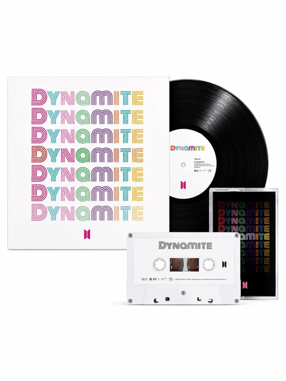 [LIMITED EDITION] BTS DYNAMITE VINYL & CASSETTE SET - BRAND NEW, SEALED